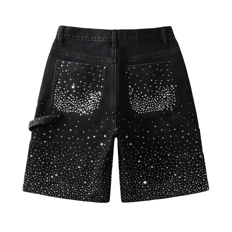 Purple Brand Destroyed Slim Fit Denim Shorts #5099