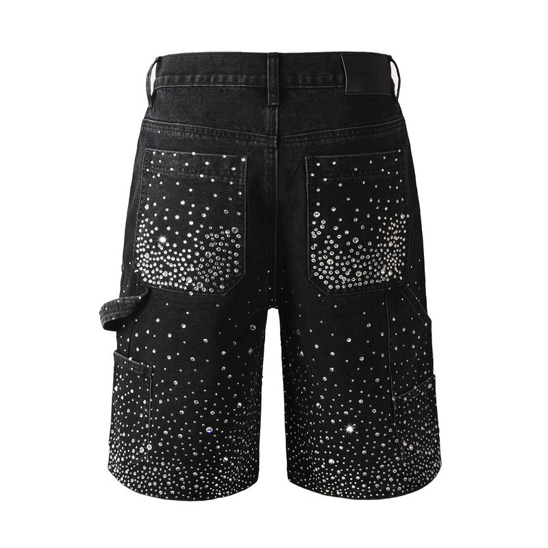 Purple Brand Destroyed Slim Fit Denim Shorts #5099