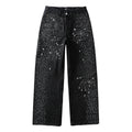 Purple Brand Crystal Diamond Skinny Jeans #9125
