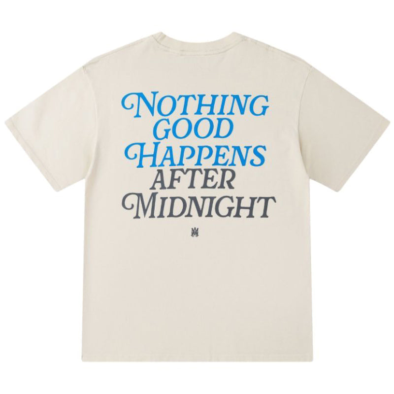 AMIRI Nights Cotton Crewneck T-Shirt
