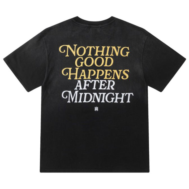 AMIRI Nights Cotton Crewneck T-Shirt