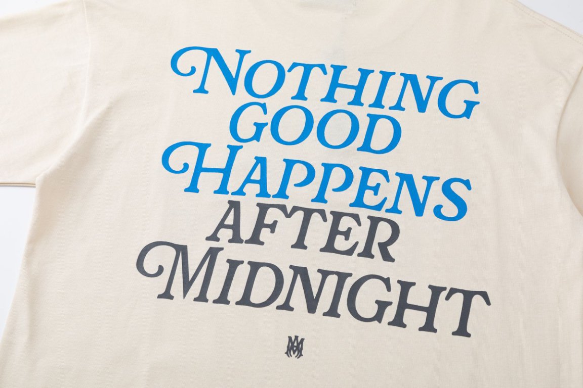 AMIRI Nights Cotton Crewneck T-Shirt