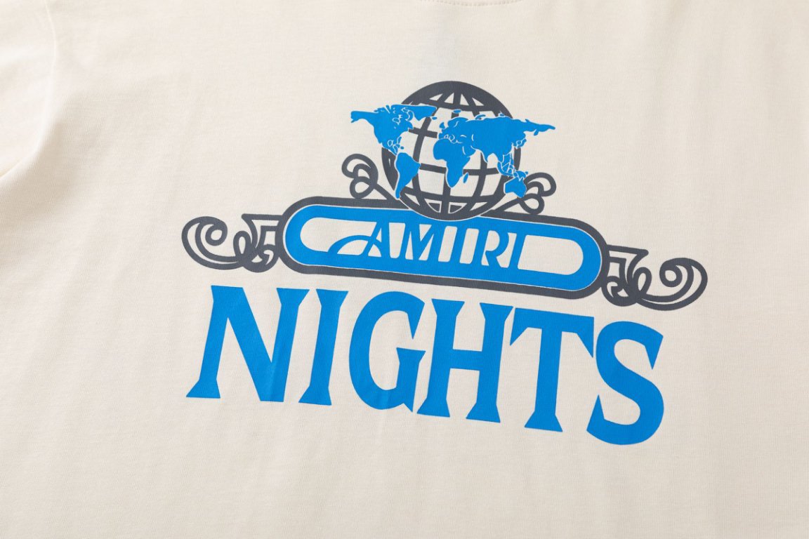 AMIRI Nights Cotton Crewneck T-Shirt