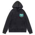 AMIRl Lounge Crystal Embellished Cotton Graphic Hoodie