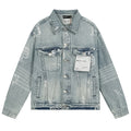 PURPLE BRAND Denim Jacket #PU6106 | Vintage Washed Co-Branded