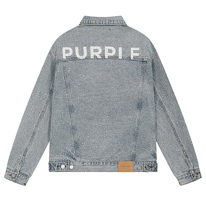 PURPLE BRAND x Denim Tears Vintage Washed Denim Jacket