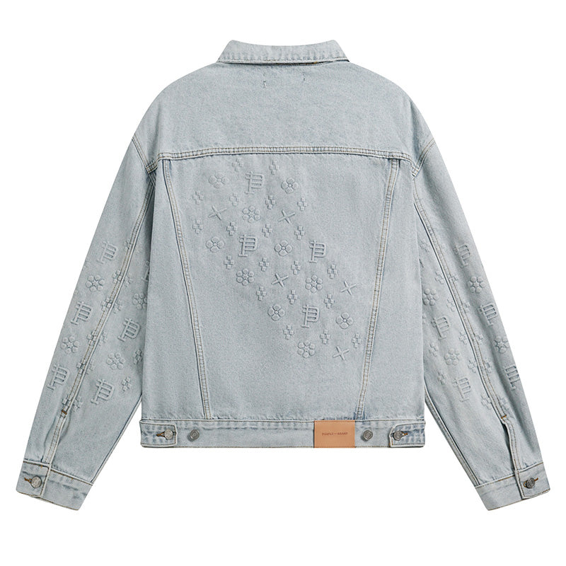 PURPLE BRAND x Denim Tears Co-Branded Denim Jacket #PU6018