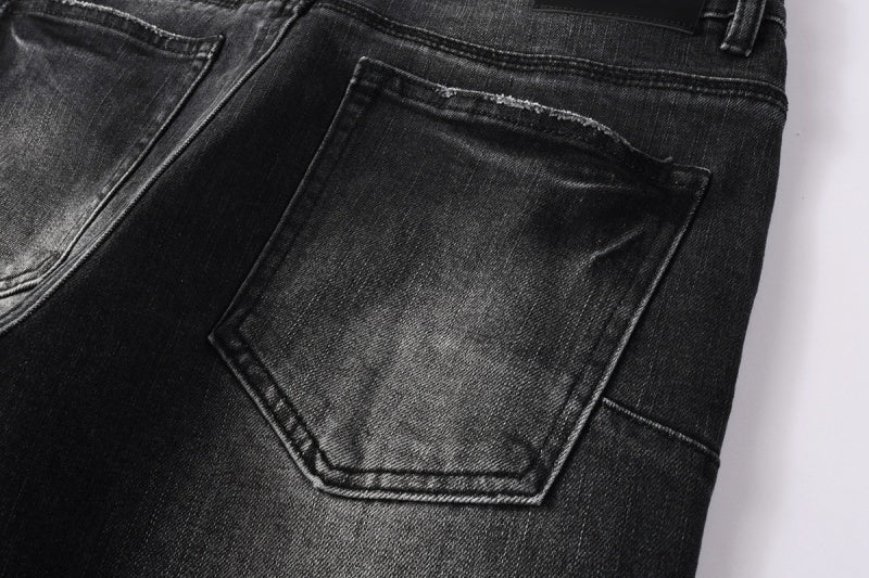 Purple Brand Crystal Diamond Skinny Jeans #PU9135