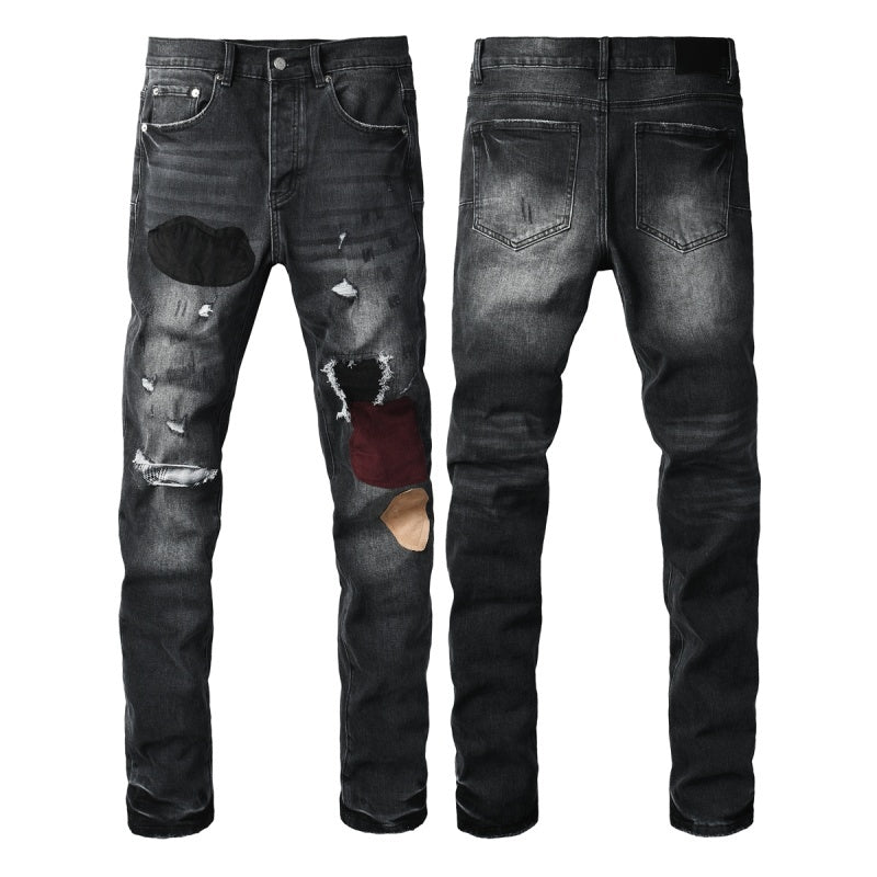 Purple Brand Crystal Diamond Skinny Jeans #PU9135