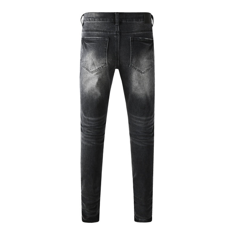 Purple Brand Crystal Diamond Skinny Jeans #PU9135