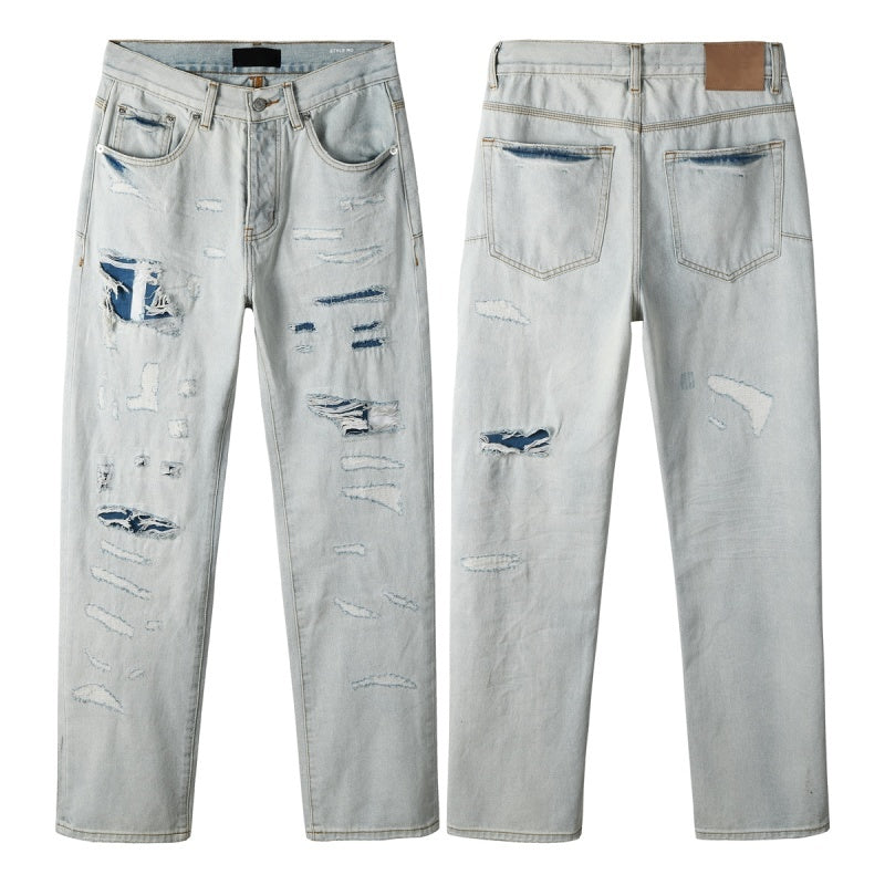 Purple Brand Crystal Diamond Skinny Jeans #PU9142