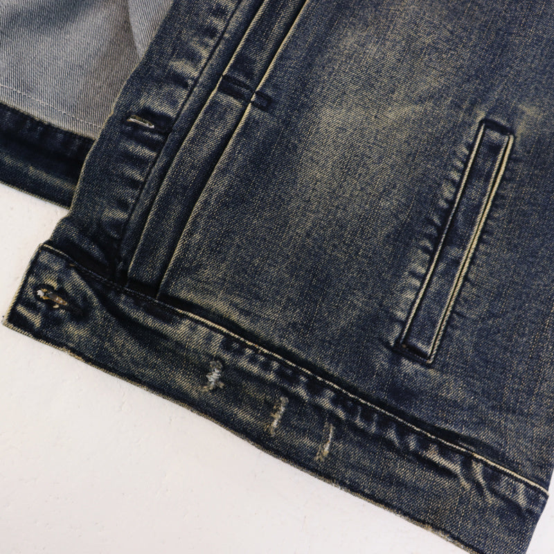 PURPLE BRAND x Denim Tears Co-Branded Denim Jacket #PU6555