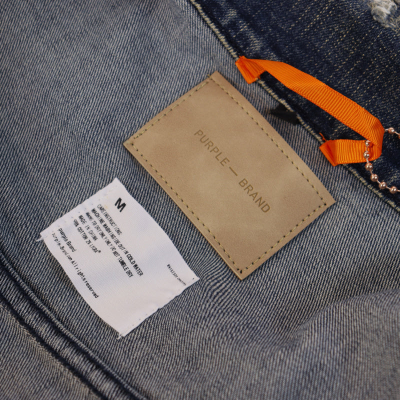PURPLE BRAND x Denim Tears Co-Branded Denim Jacket #PU6555