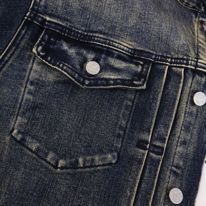PURPLE BRAND x Denim Tears Co-Branded Denim Jacket #PU6555