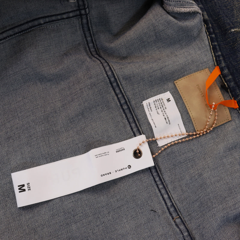 PURPLE BRAND x Denim Tears Co-Branded Denim Jacket #PU6555