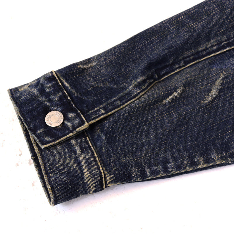 PURPLE BRAND x Denim Tears Co-Branded Denim Jacket #PU6555