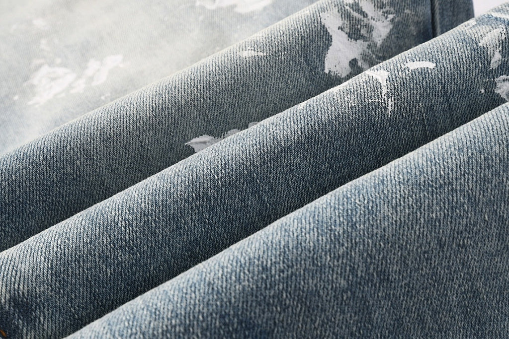 Purple Brand Crystal Diamond Skinny Jeans #9136-5