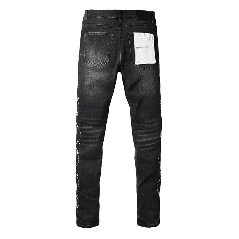 Purple Brand Skinny Jeans #9145 – Destroyed Denim