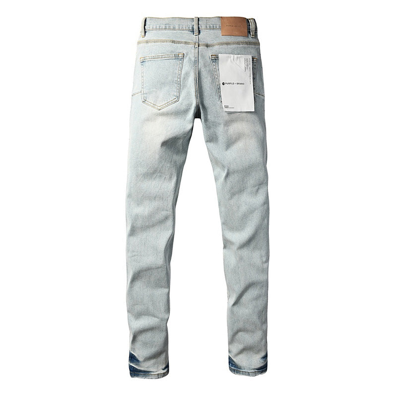 Purple Brand Crystal Diamond Skinny Jeans #9143