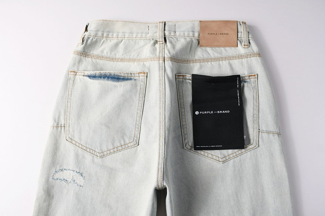 Purple Brand Crystal Diamond Skinny Jeans #9142