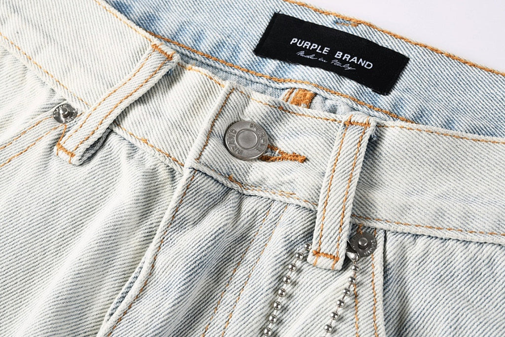 Purple Brand Crystal Diamond Skinny Jeans #9142