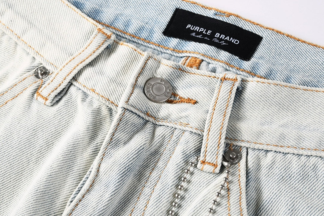 Purple Brand Crystal Diamond Skinny Jeans #9142