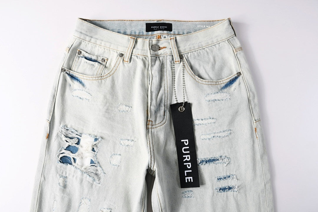 Purple Brand Crystal Diamond Skinny Jeans #9142