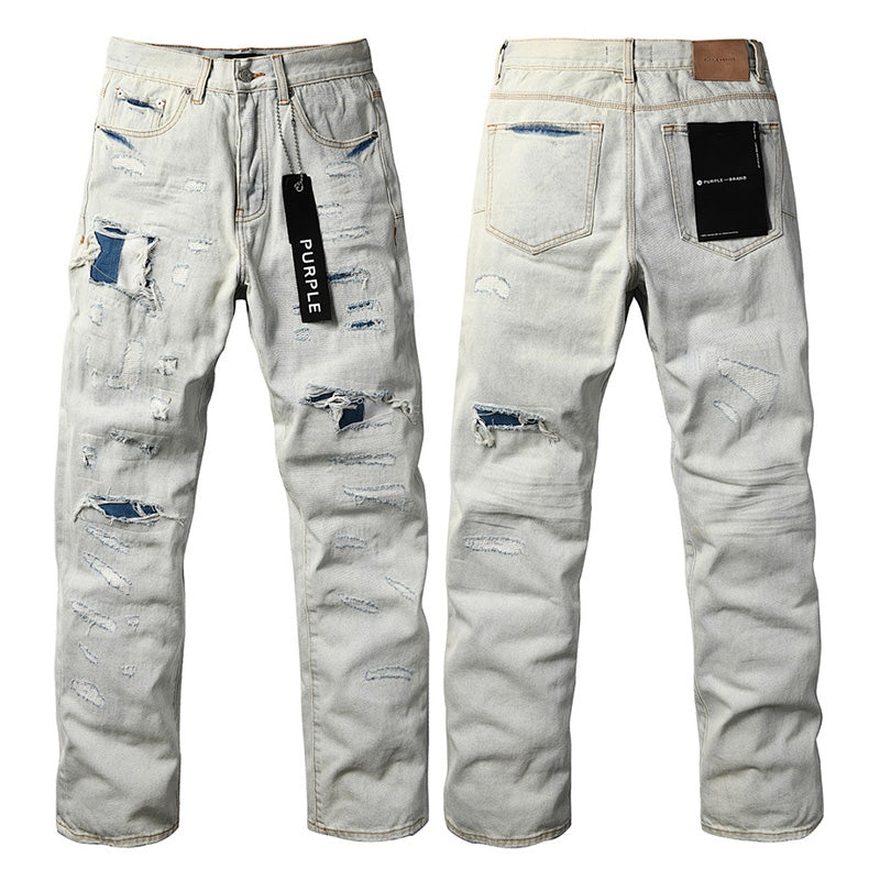 Purple Brand Crystal Diamond Skinny Jeans #9142