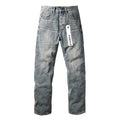 Purple Brand Skinny Jeans #9140 – Destroyed Crystal Diamond Denim