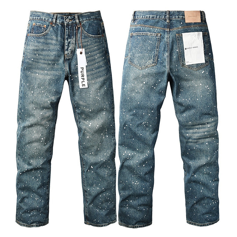 Purple Brand Skinny Jeans #9139 – Destroyed Crystal Diamond Denim