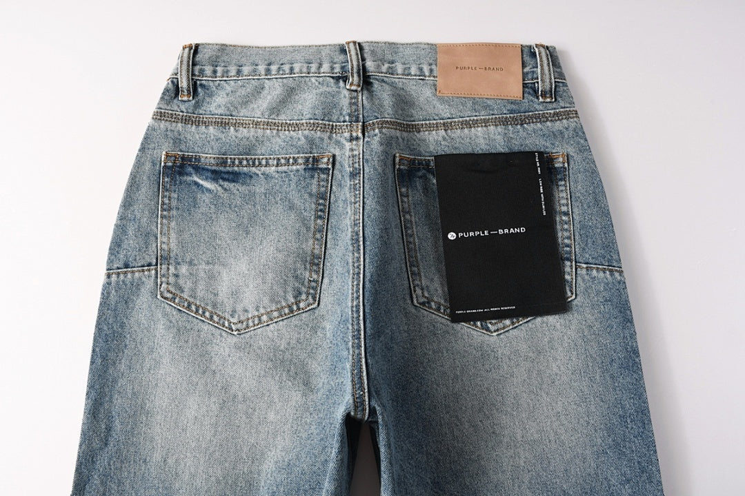 Purple Brand Skinny Jeans #9138 – Destroyed Crystal Diamond Denim