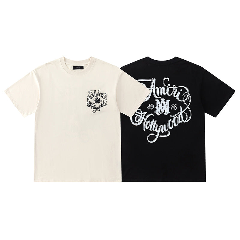 AMIRI Hollywood Lettering-Print T-Shirt