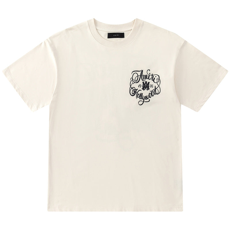 AMIRI Hollywood Lettering-Print T-Shirt