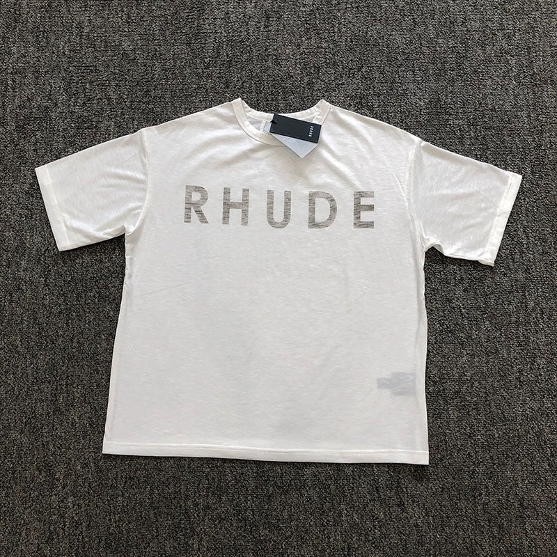 RHUDE Distressed-effect T-Shirt