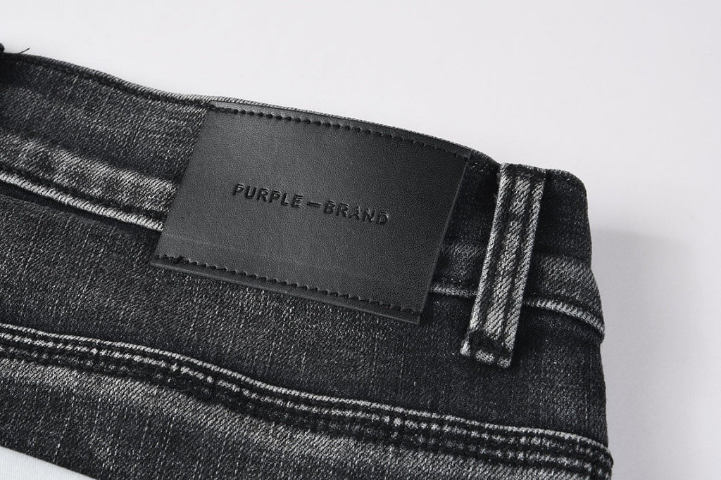 Purple Brand Skinny Jeans #9153 – Destroyed Crystal Diamond Denim