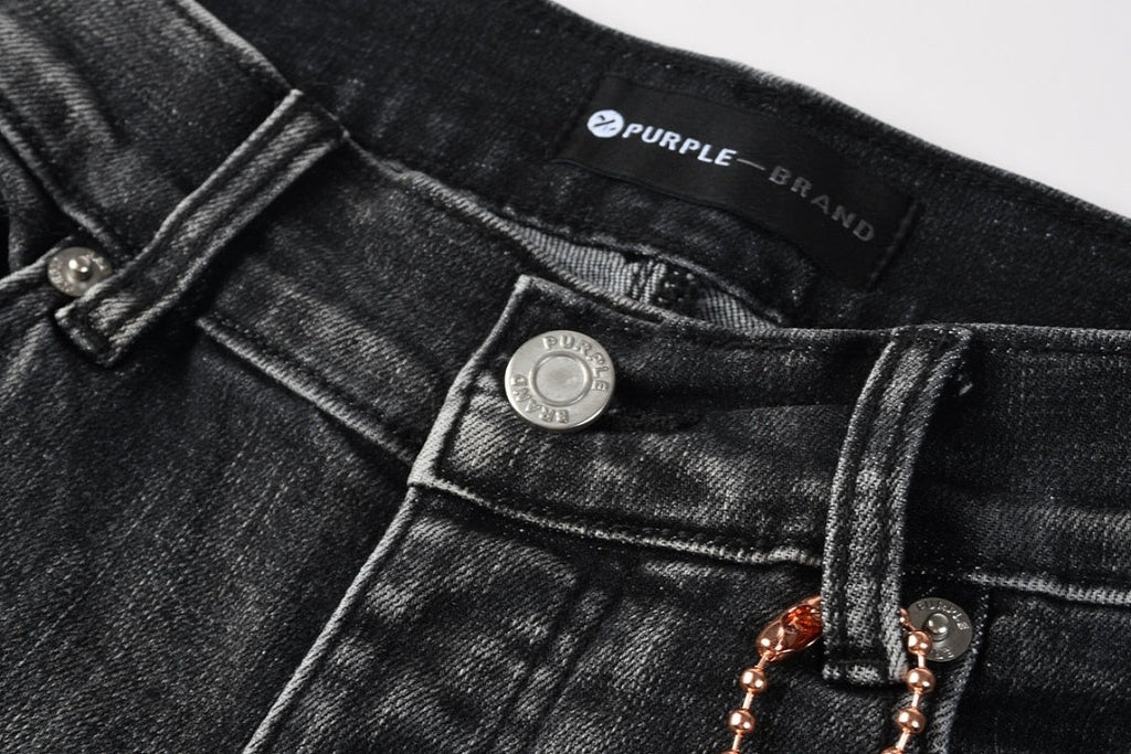 Purple Brand Skinny Jeans #9153 – Destroyed Crystal Diamond Denim