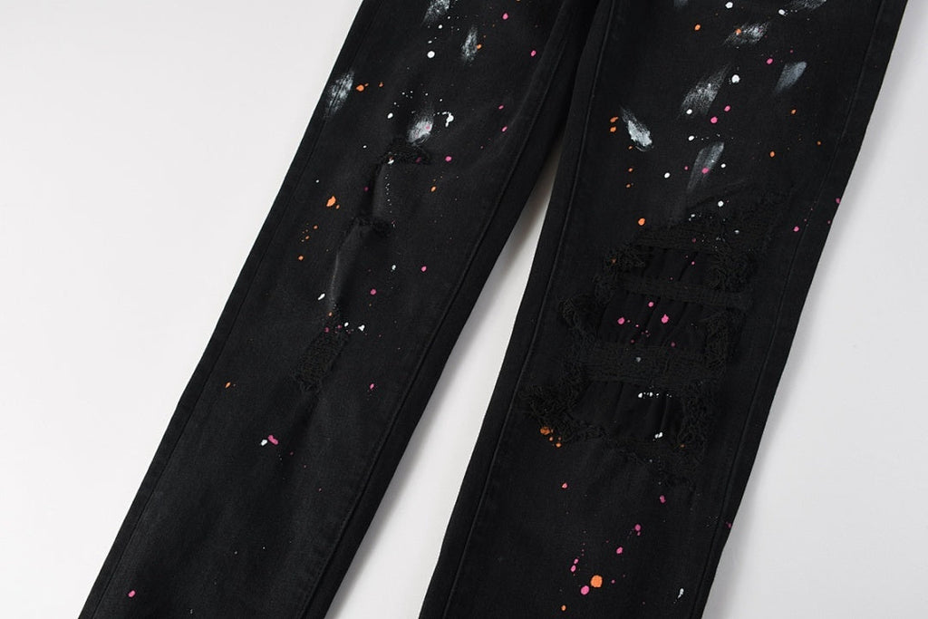 Purple Brand Skinny Jeans #9154 – Destroyed Denim