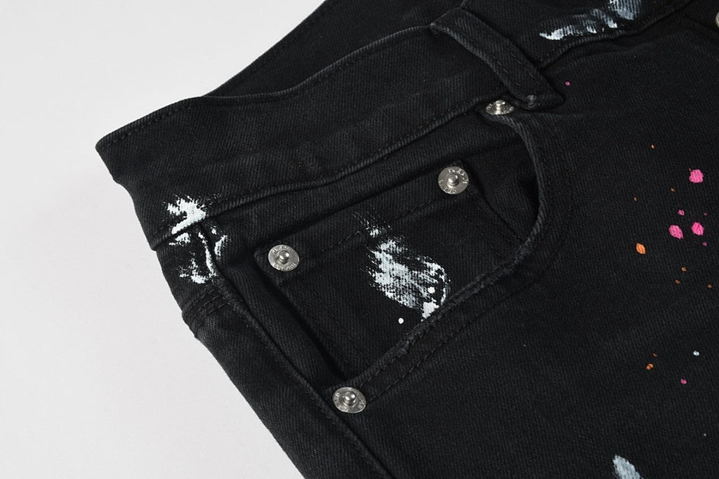 Purple Brand Skinny Jeans #9154 – Destroyed Denim