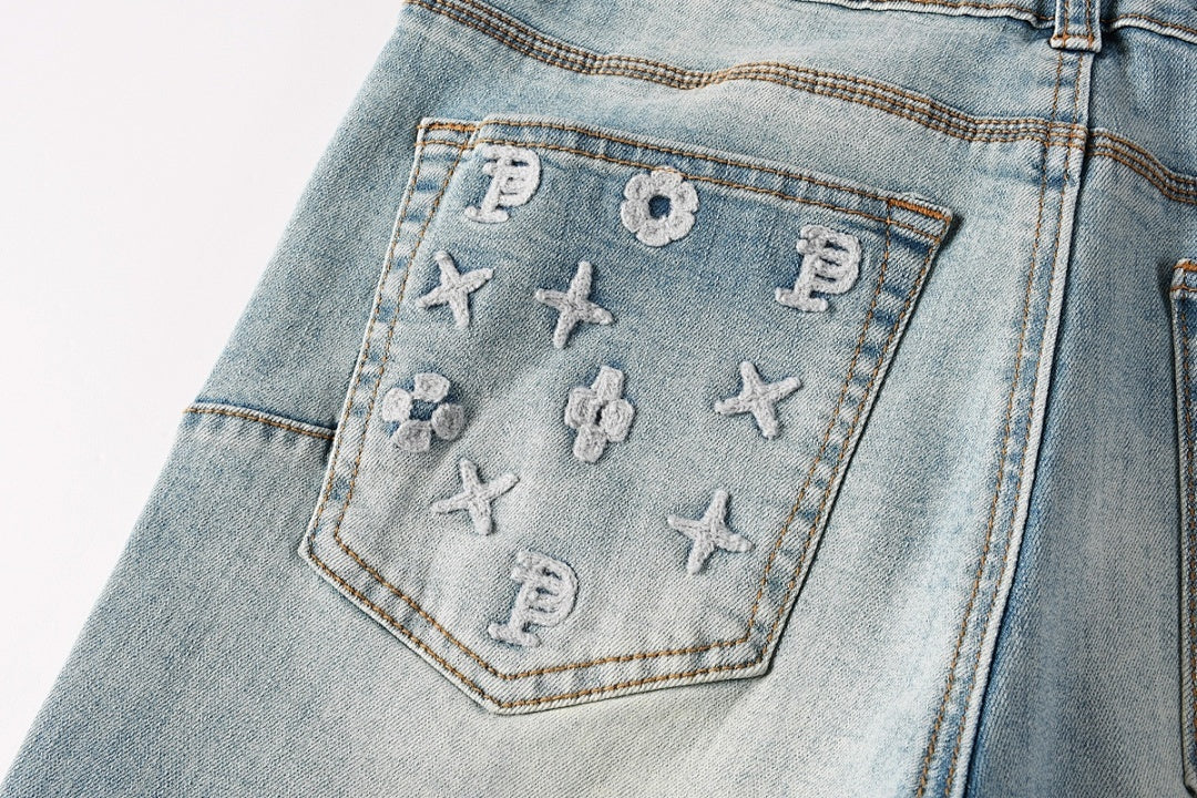 Purple Brand Skinny Jeans #9152 – Destroyed Crystal Diamond Denim