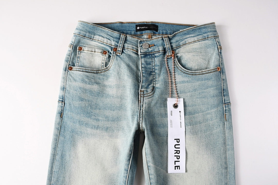 Purple Brand Skinny Jeans #9152 – Destroyed Crystal Diamond Denim