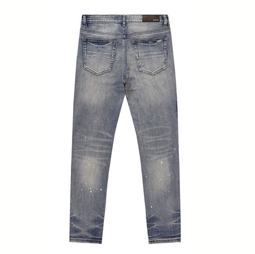 AMIRI AM8227 Slim Fit Distressed Jeans