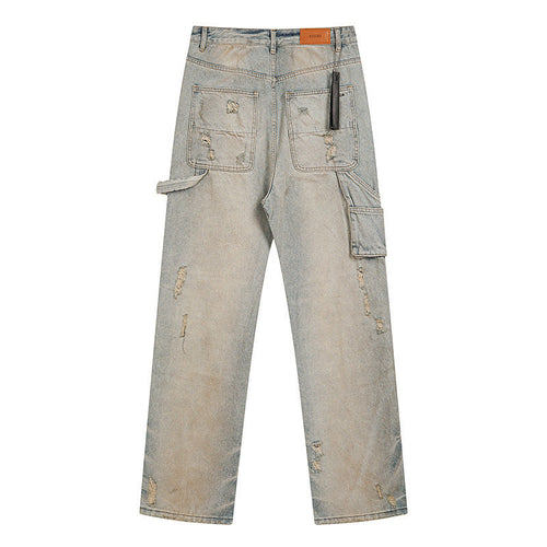 AMIRI AM5022 Slim Fit Distressed Jeans