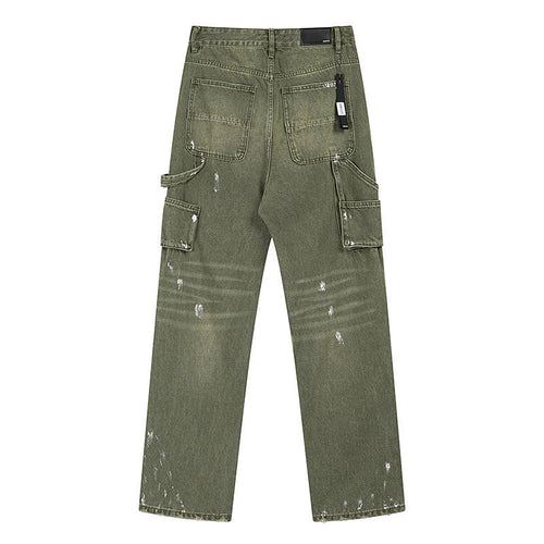 AMIRI AM5025 Slim Fit Distressed Jeans