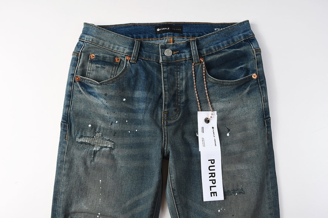 Purple Brand Skinny Jeans #9157 | Destroyed Denim