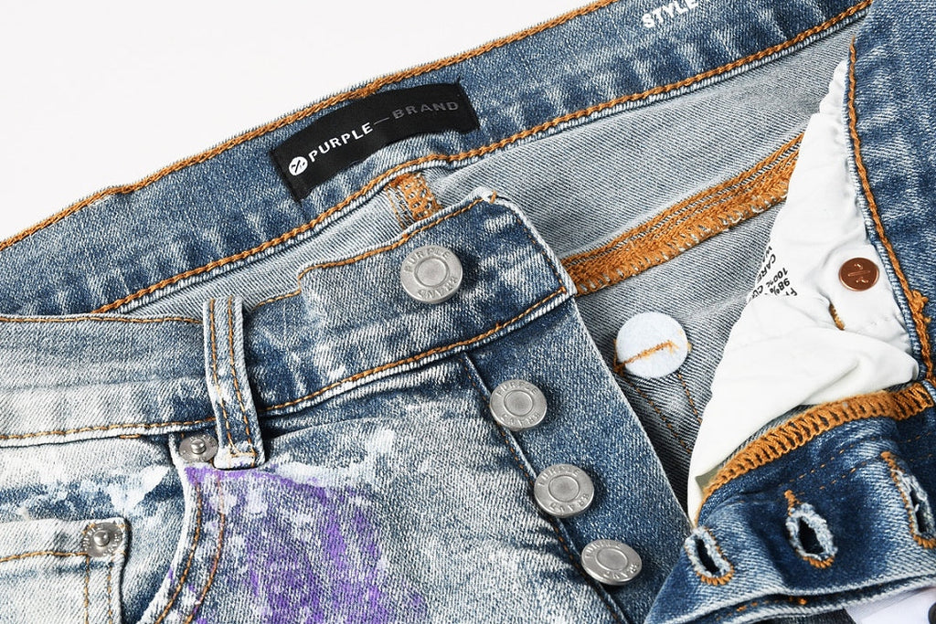 Purple Brand Skinny Jeans #9156 | Destroyed Denim