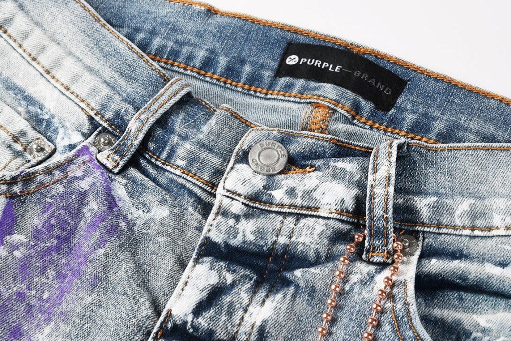 Purple Brand Skinny Jeans #9156 | Destroyed Denim