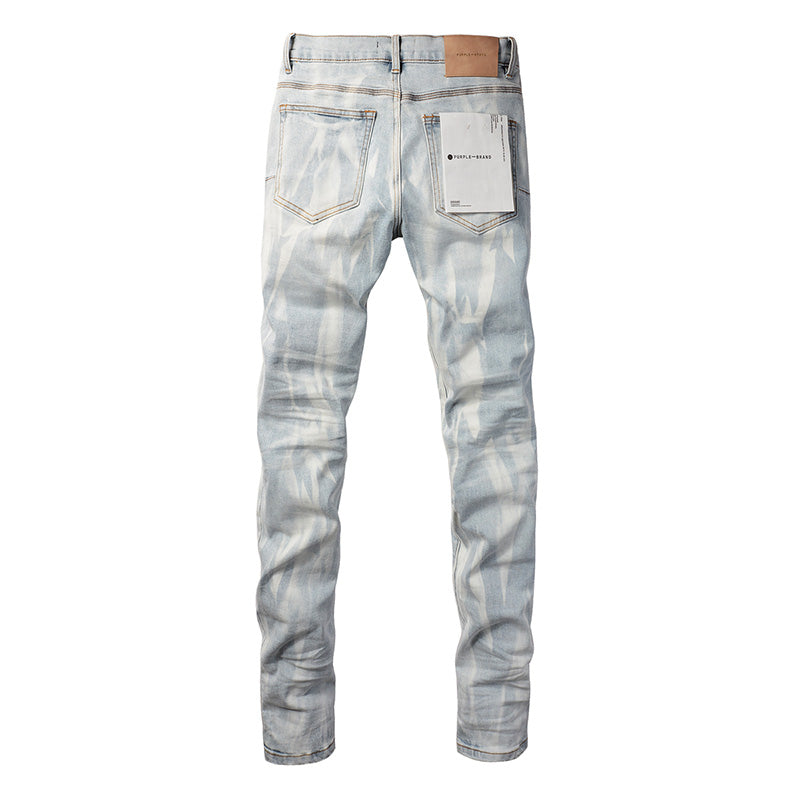 Purple Brand Jeans #7017 – Skinny Fit Distressed Denim