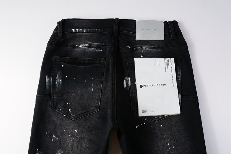 Purple Brand Jeans #9002 – Skinny Fit Distressed Denim