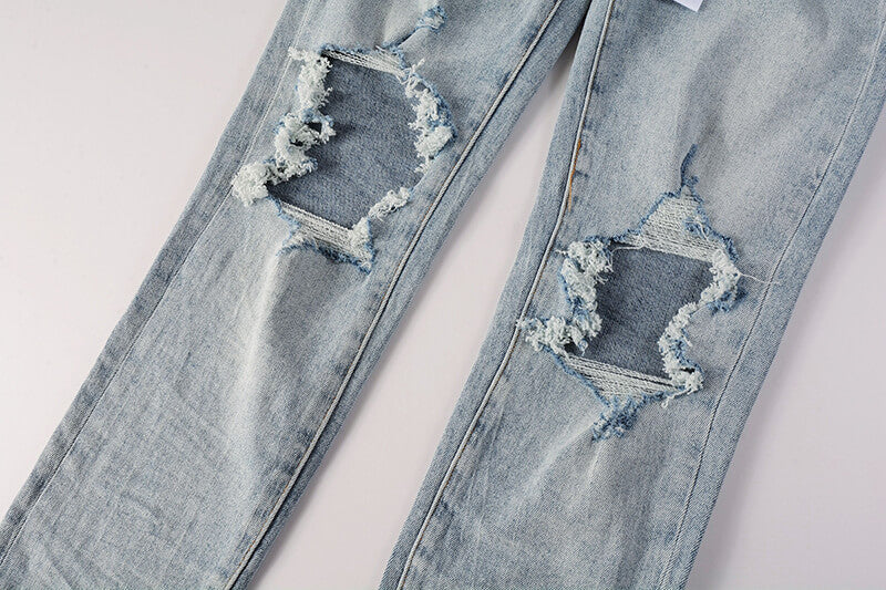 Purple Brand Jeans #9010 – Skinny Fit Scratched Denim