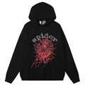SP5DER Thug Spider Graphic Hoodie – Black